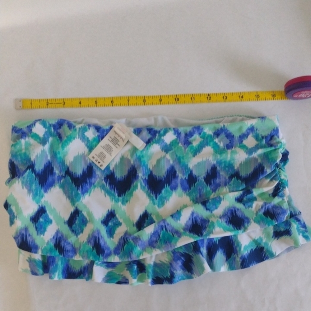 Pink Envelope Strapless Patterned 2-Piece Swimsui… - image 5